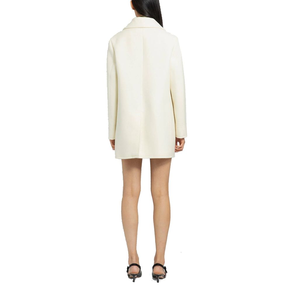 Double-Breasted Wool Coat