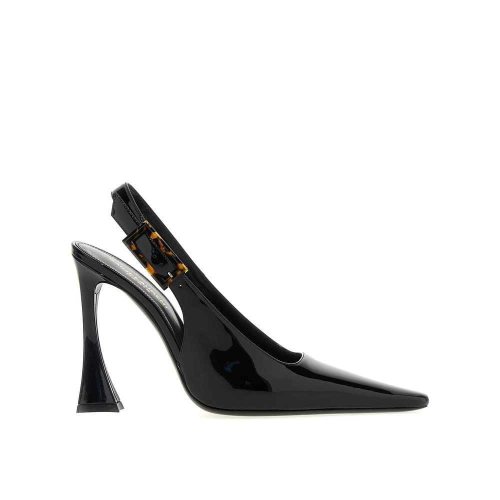 'Dune' Leather Slingback Pumps