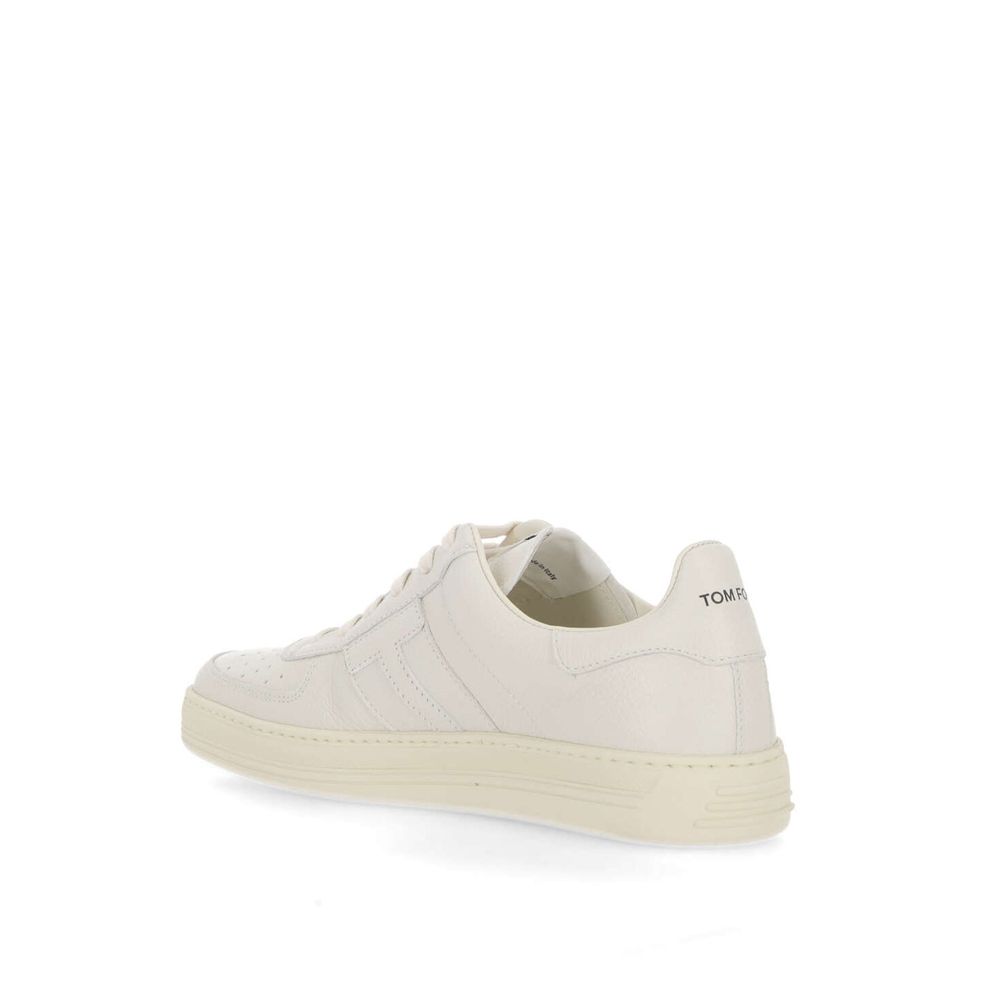 Leather Logo Sneakers