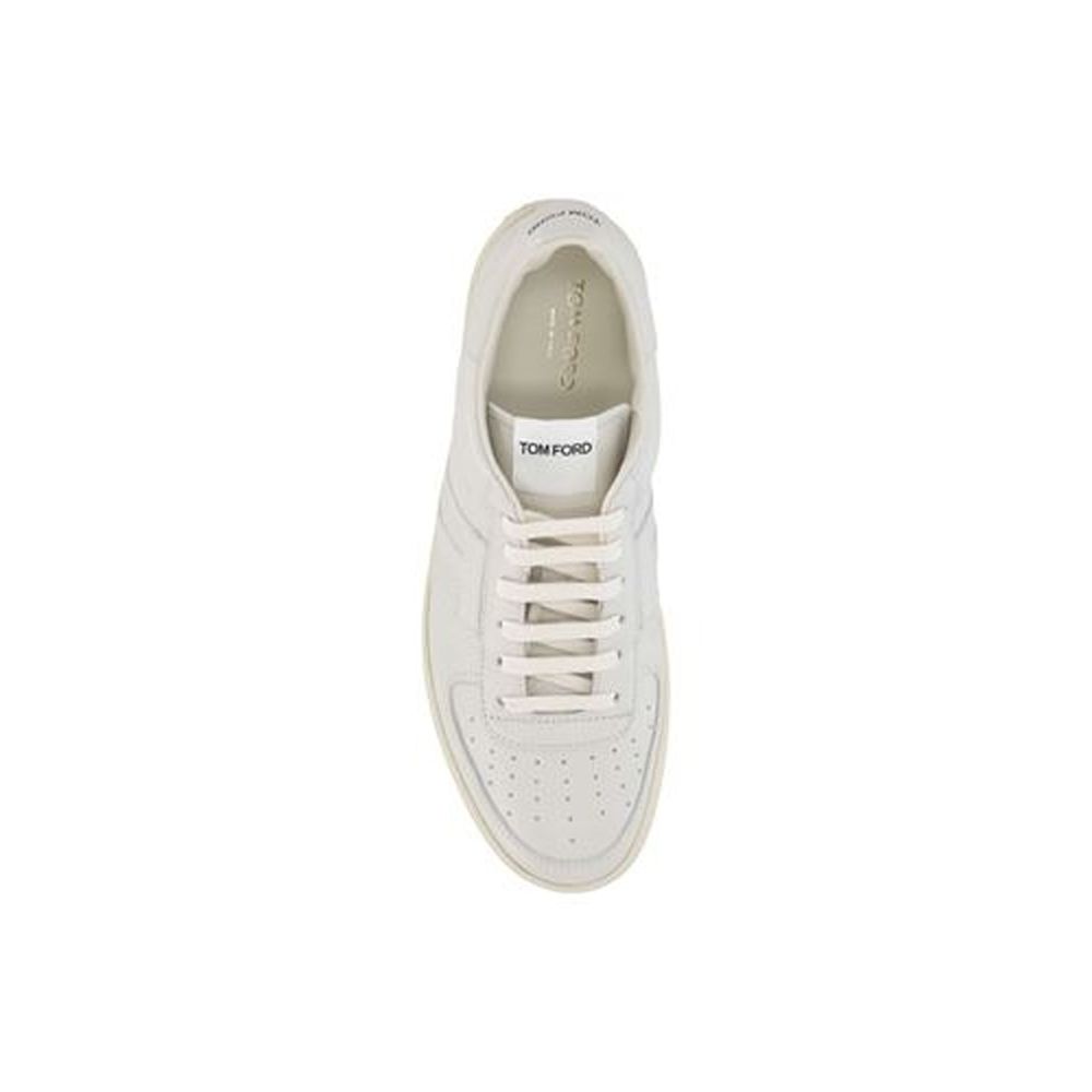 Leather Logo Sneakers