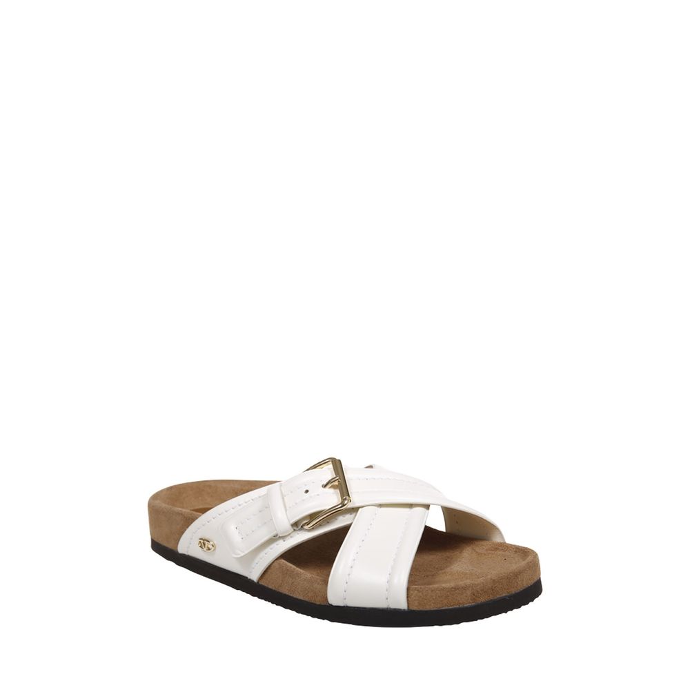 Leather Flat Sandals