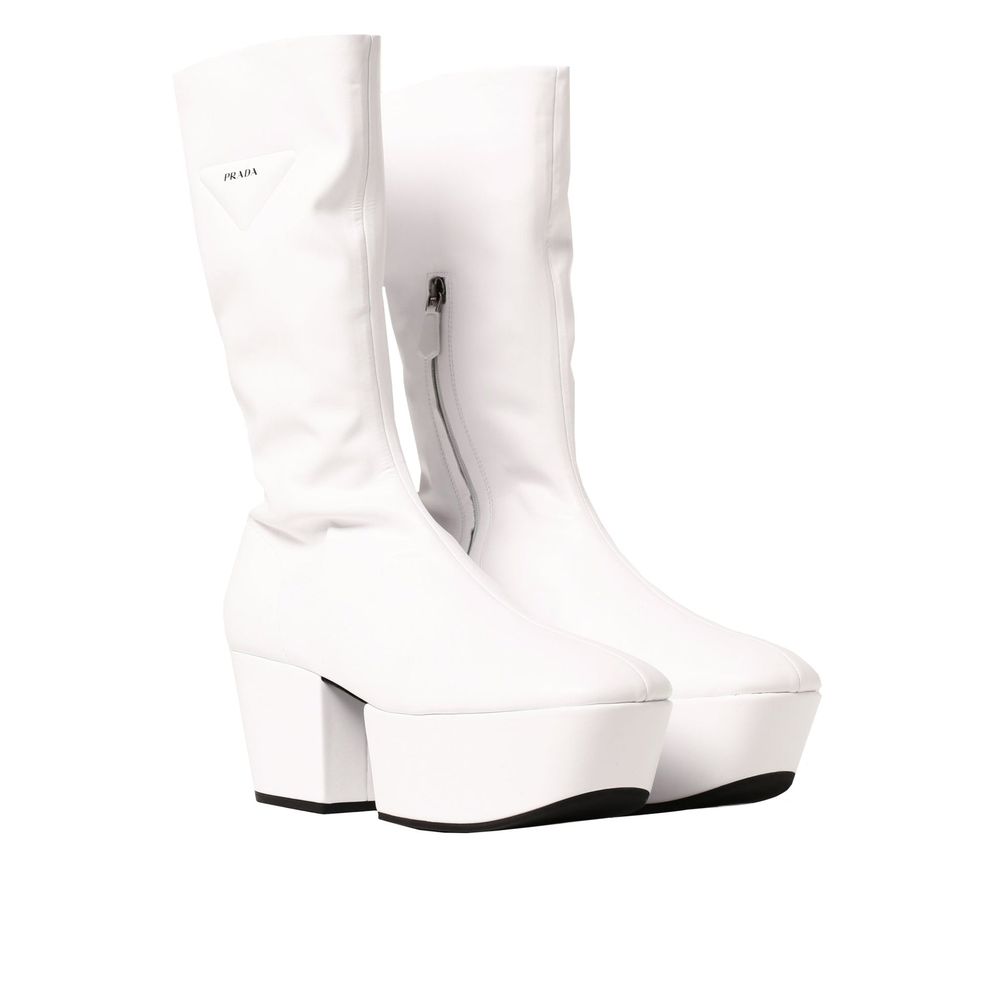 Platform Pull On Boots