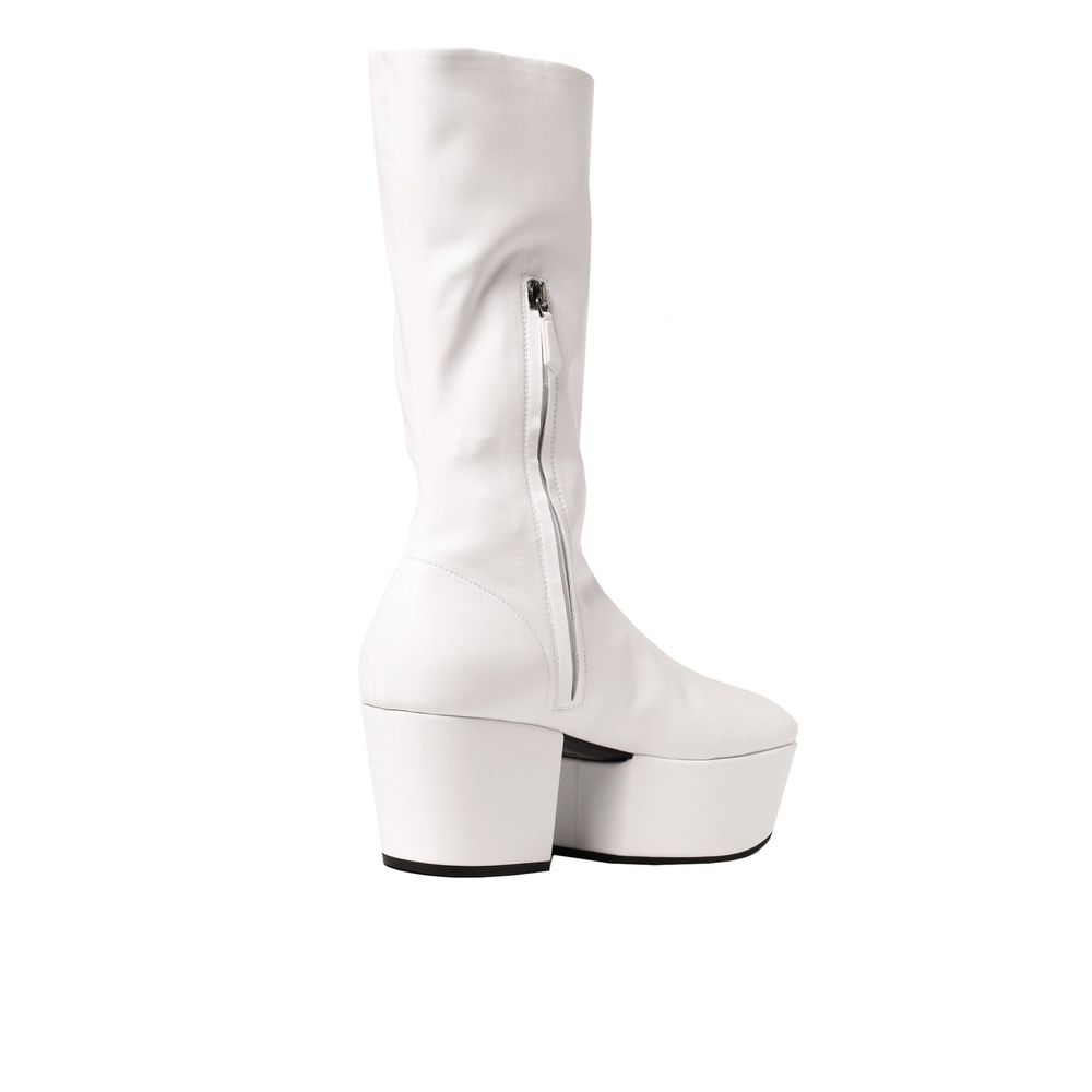 Platform Pull On Boots
