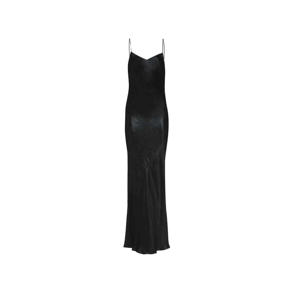Satin Long Dress