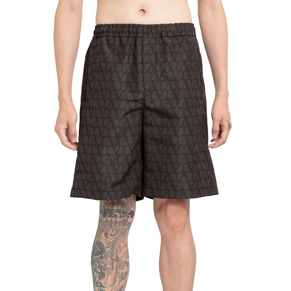 Logo Silk Shorts