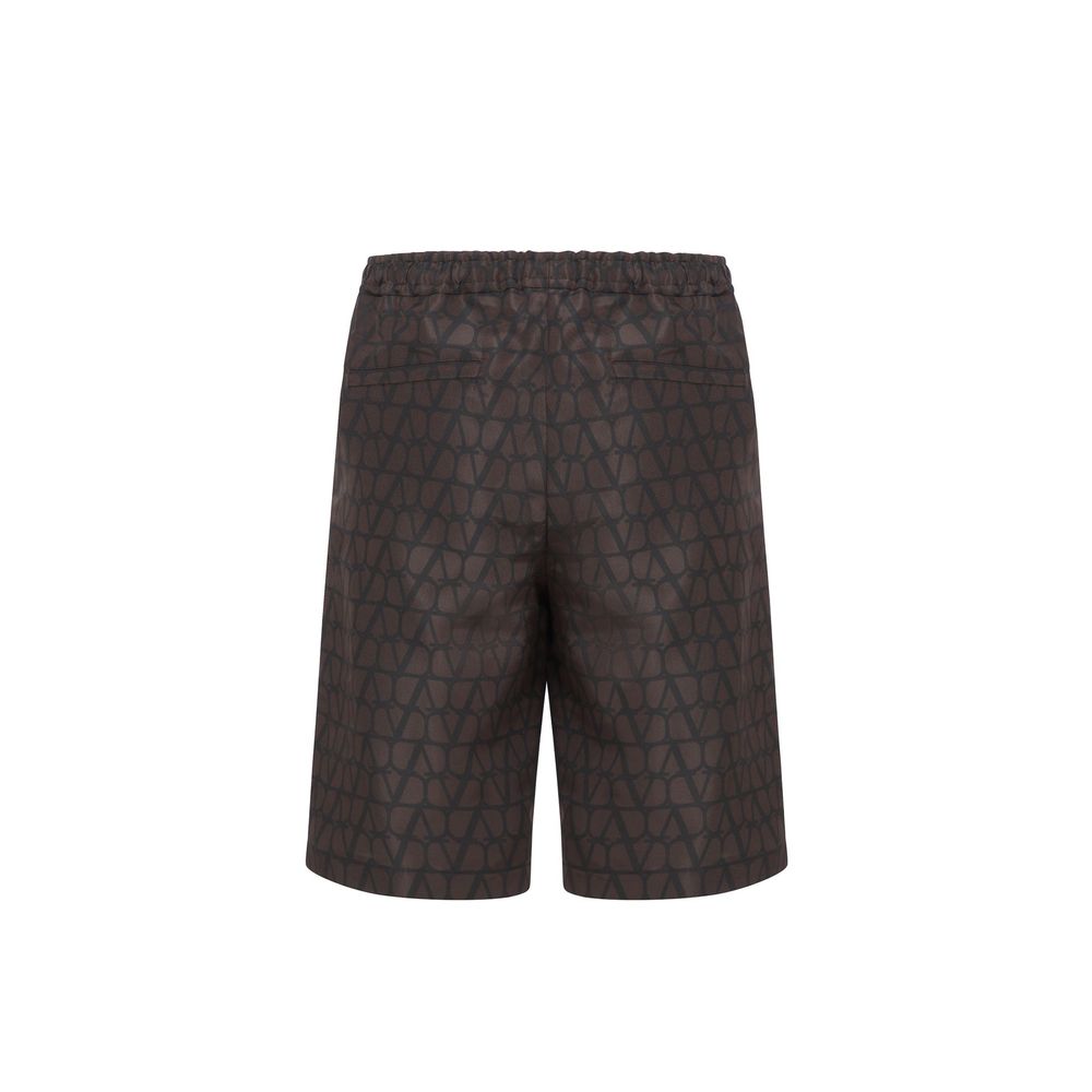 Logo Silk Shorts