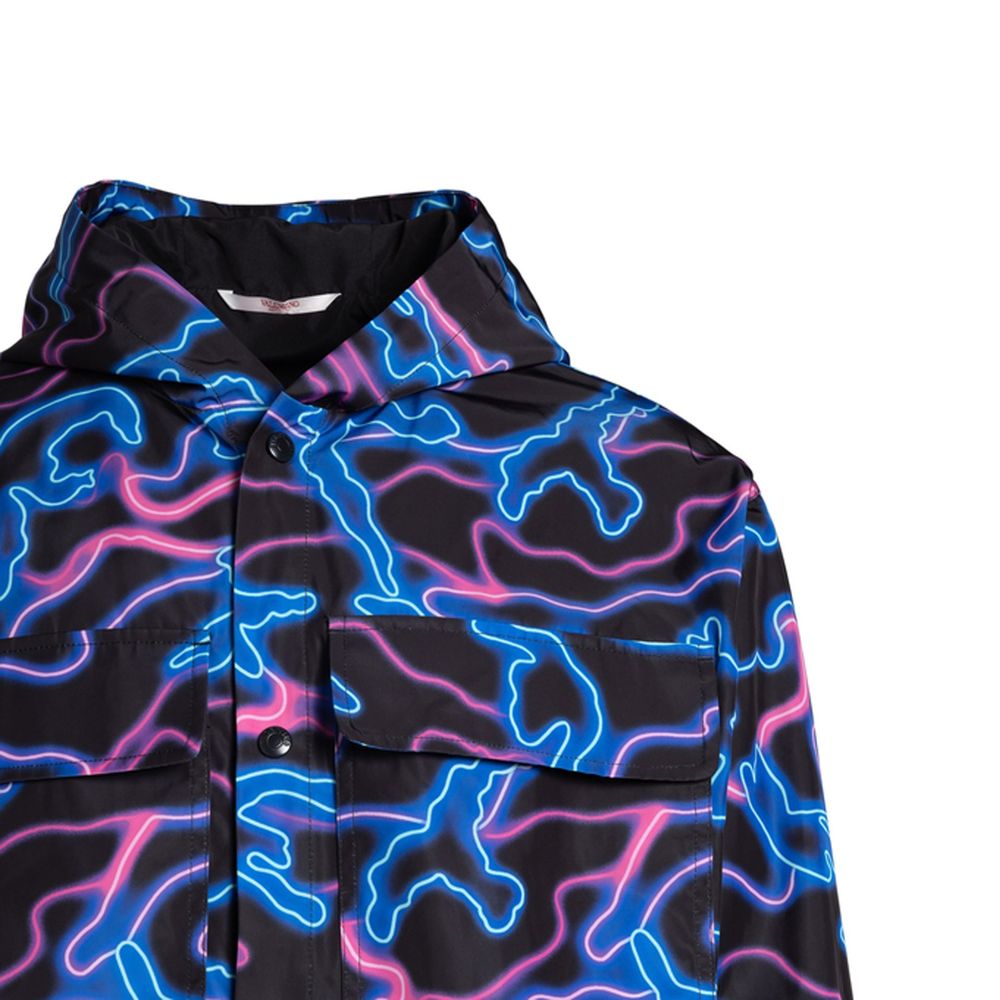 Printed Hooded Jacket