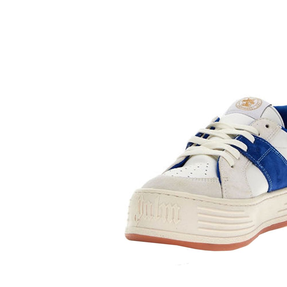 Leather Logo Sneakers