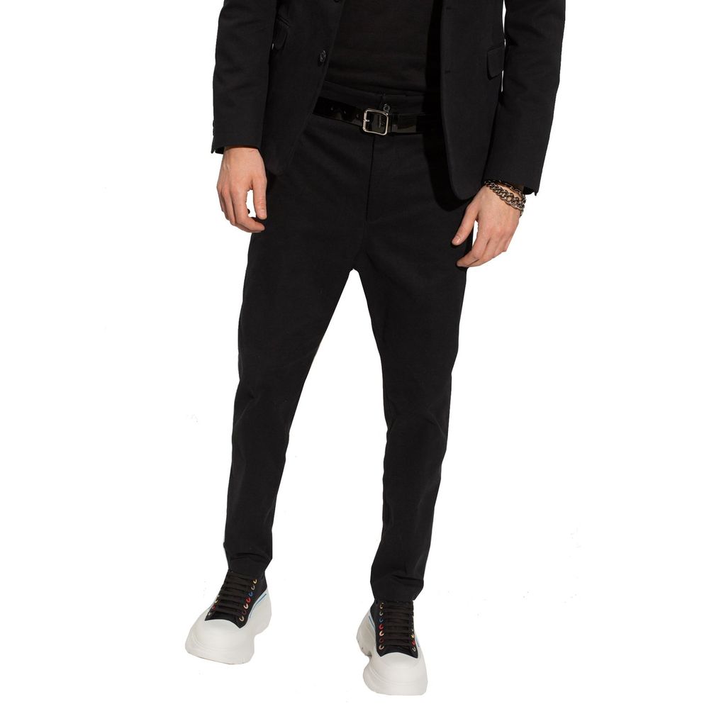 Pleat-Front Trousers
