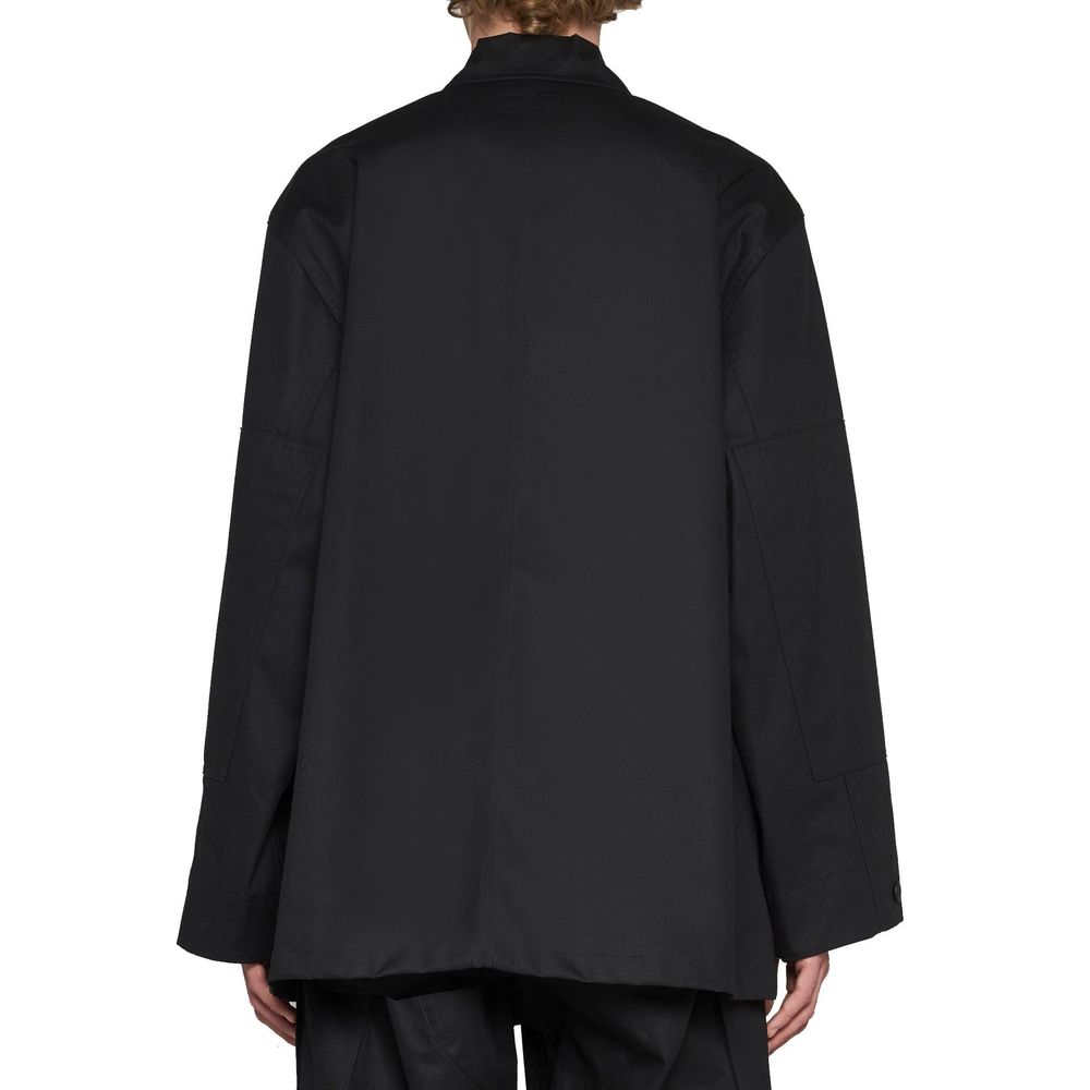 Multi-Pocket Cargo Shirt Jacket