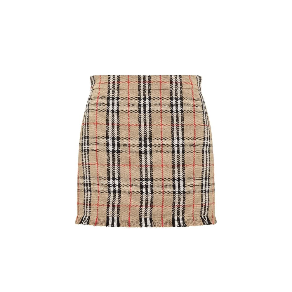 Vintage Pattern Mini Skirt