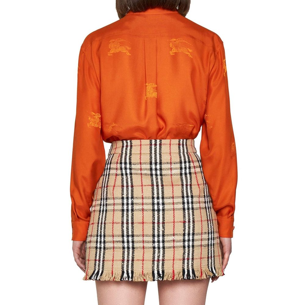 Vintage Pattern Mini Skirt