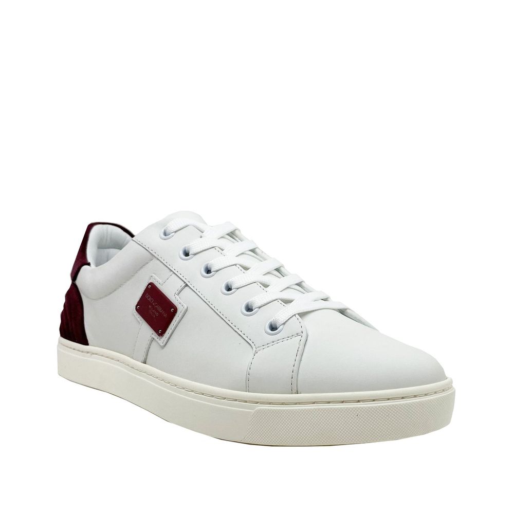 Logo Leather Sneakers