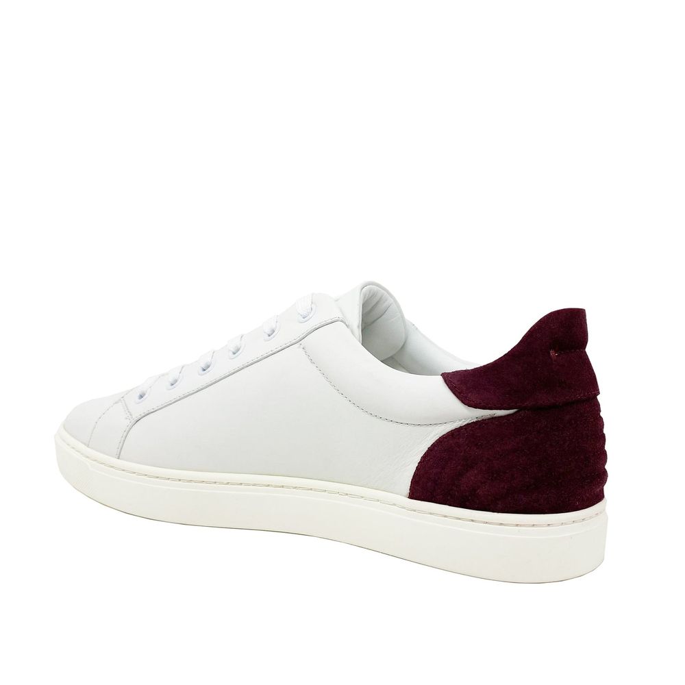 Logo Leather Sneakers