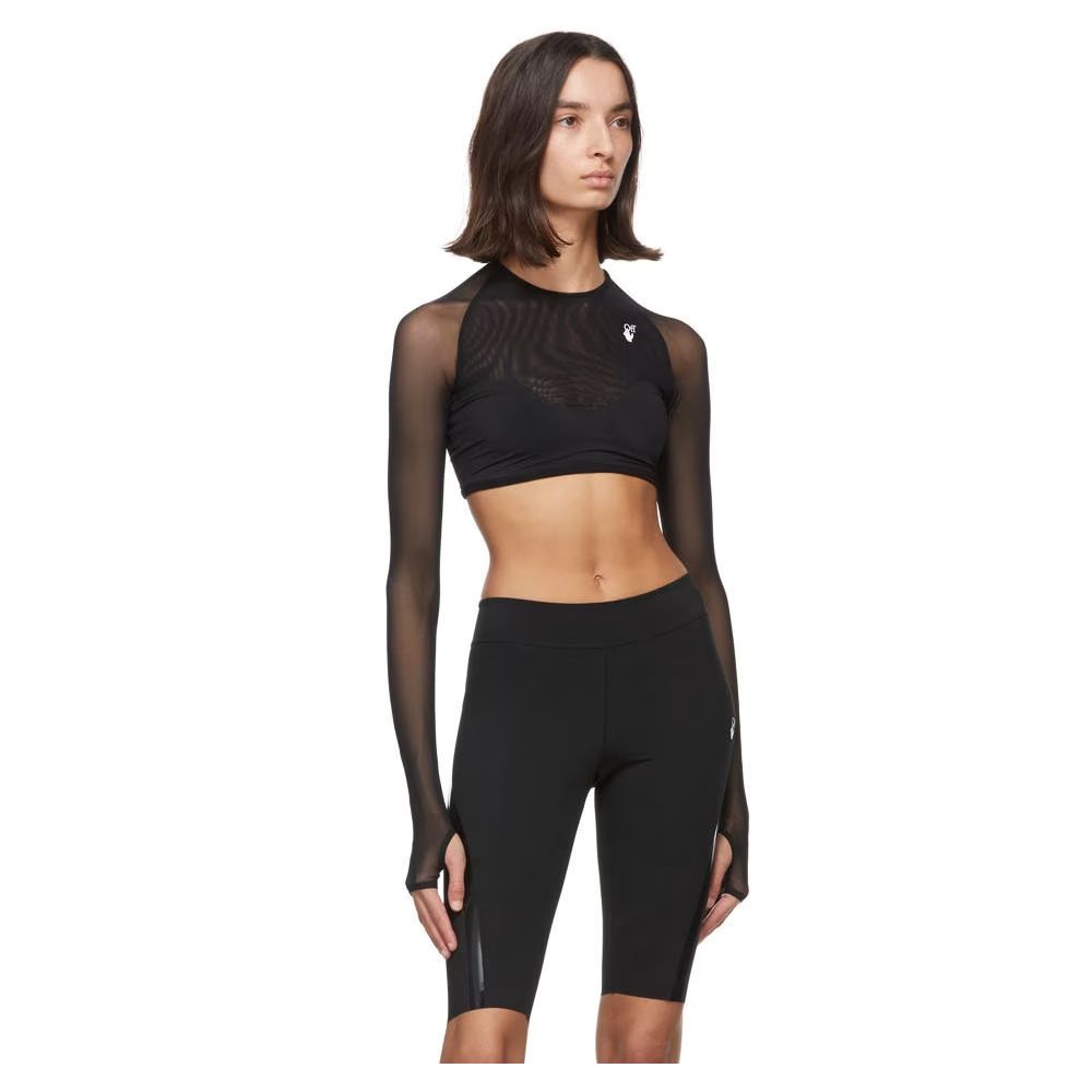 Black Nylon Short