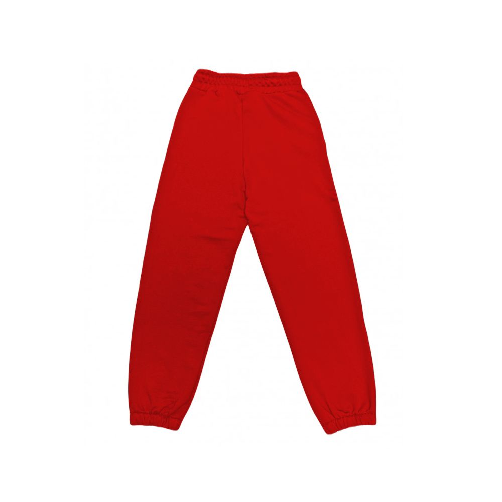 Vaqueros y pantalones de algodón rojos