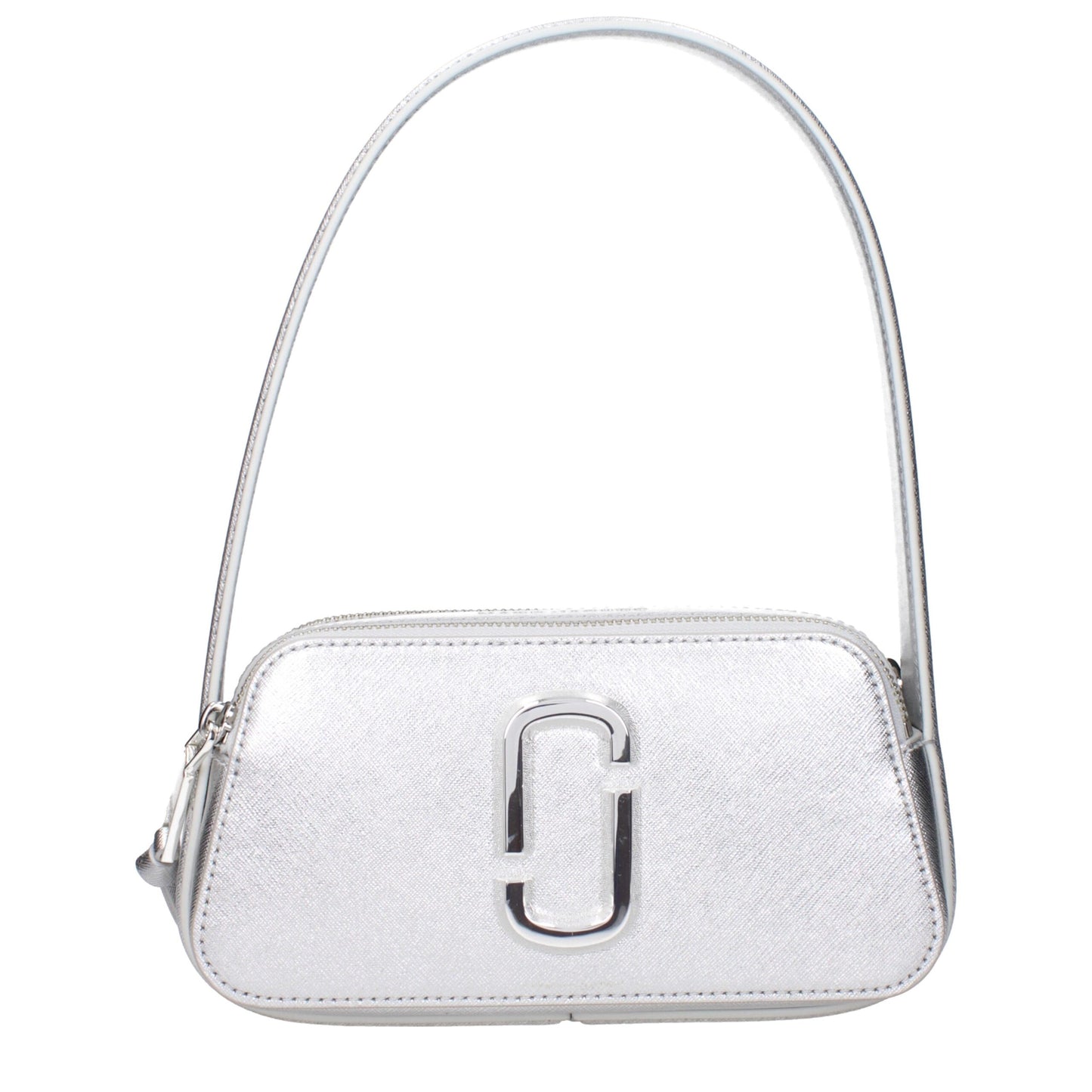 Gray Leather Shoulder Bags