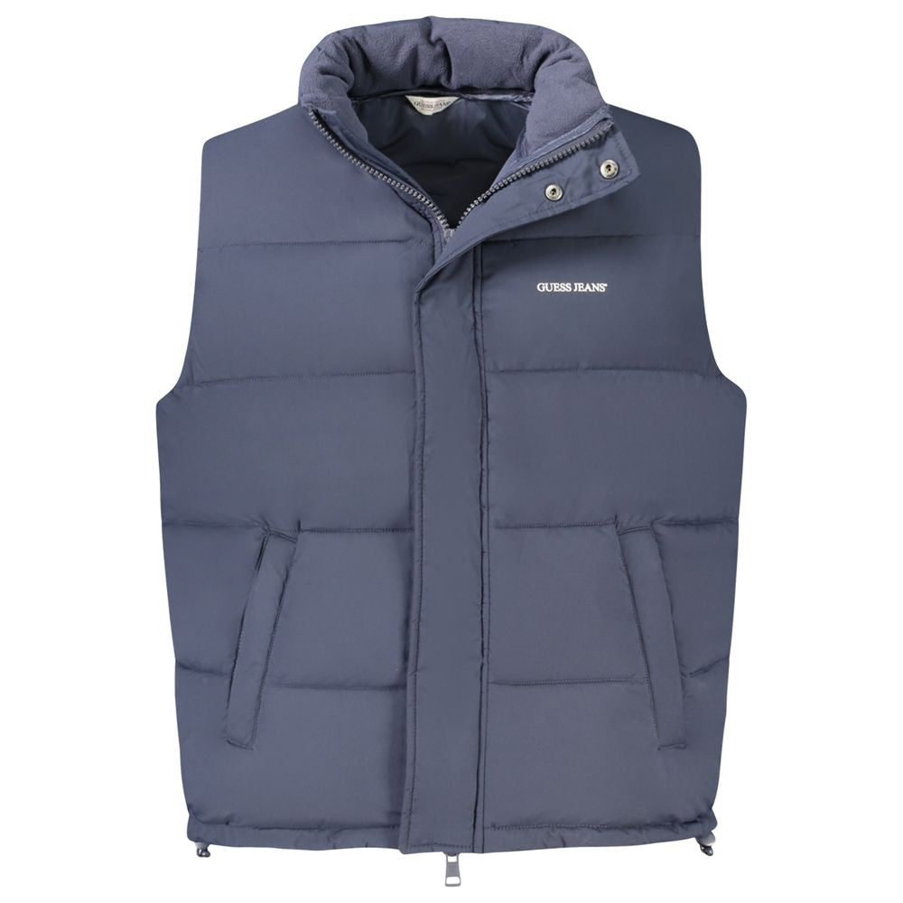 Blue Polyester Jacket
