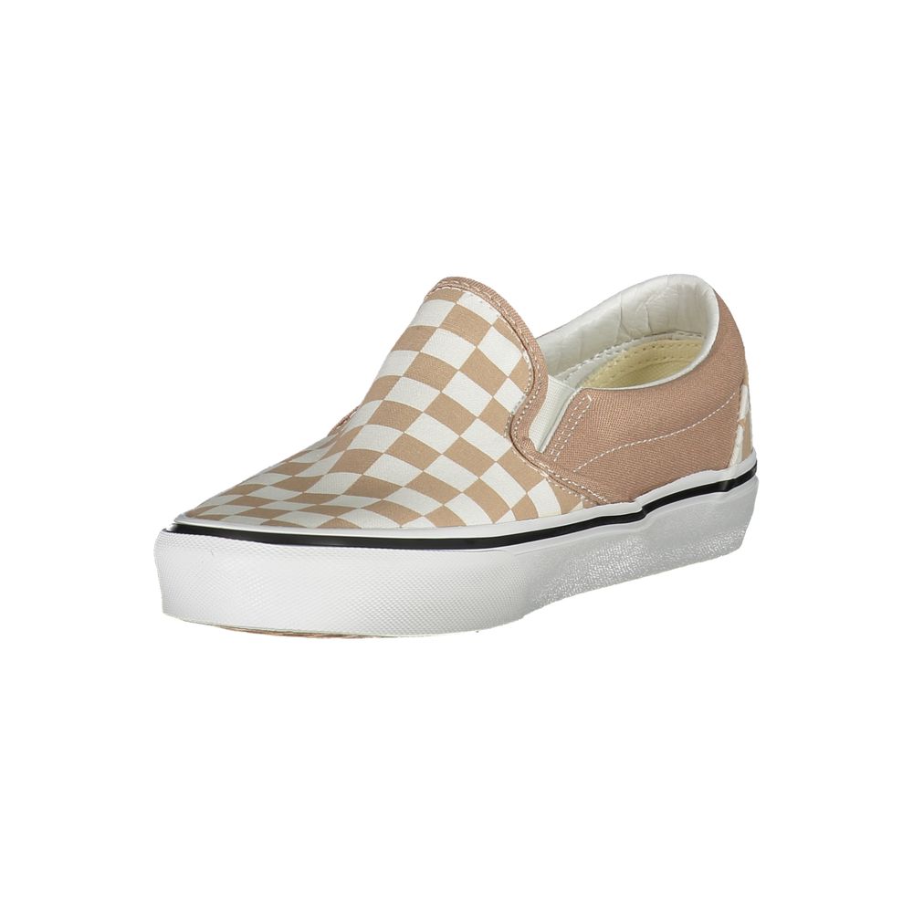 Beige Polyester Sneaker
