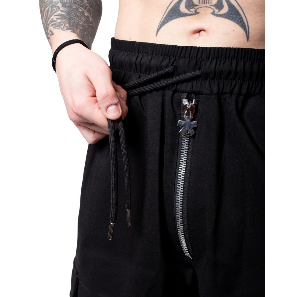 Black Cotton Short