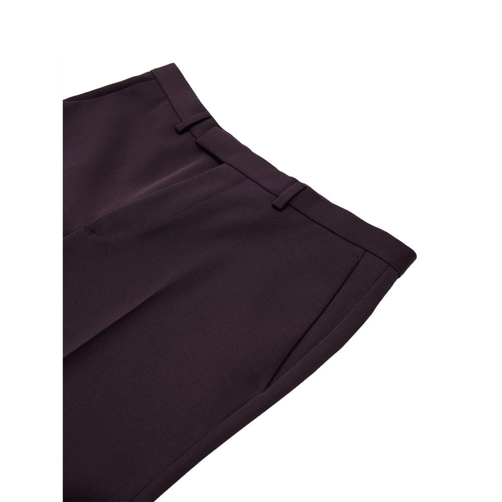Bordeaux Wool Jeans Denim