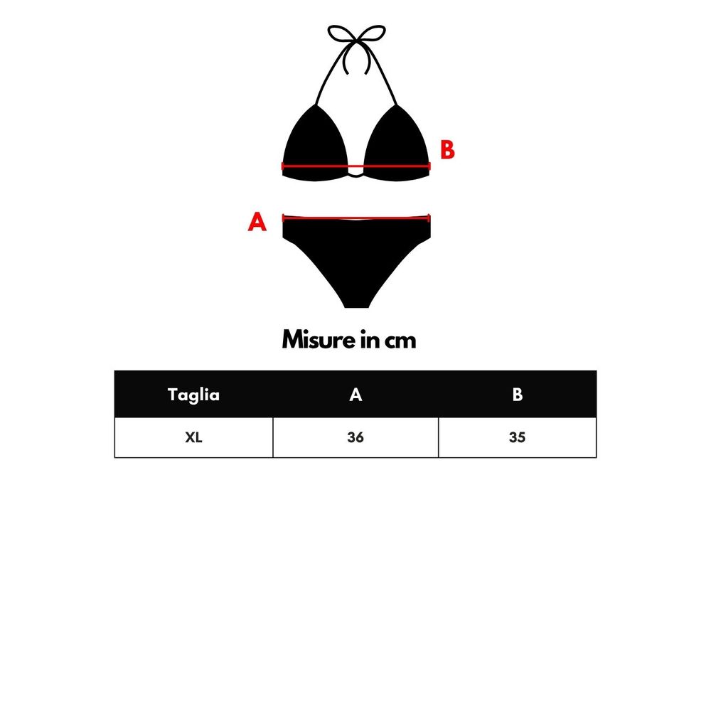 Yellow Polyamide Bikini