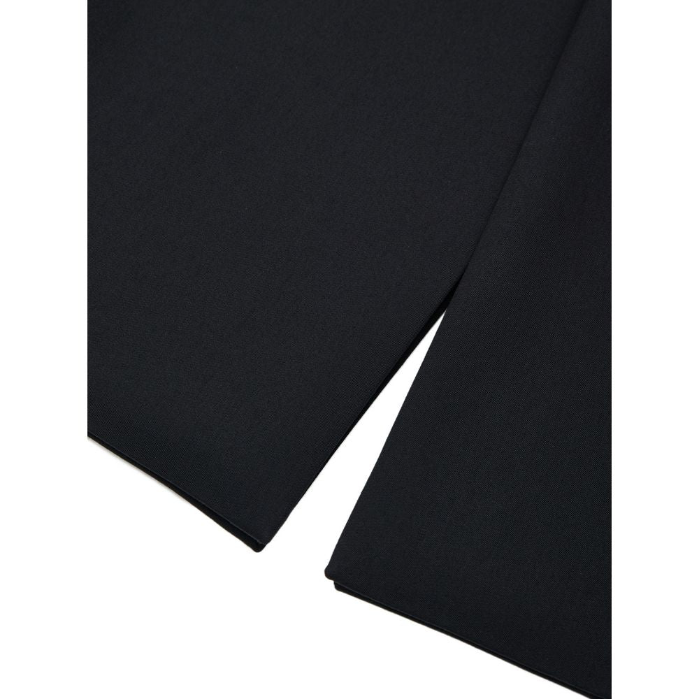 Black Wool Skirt