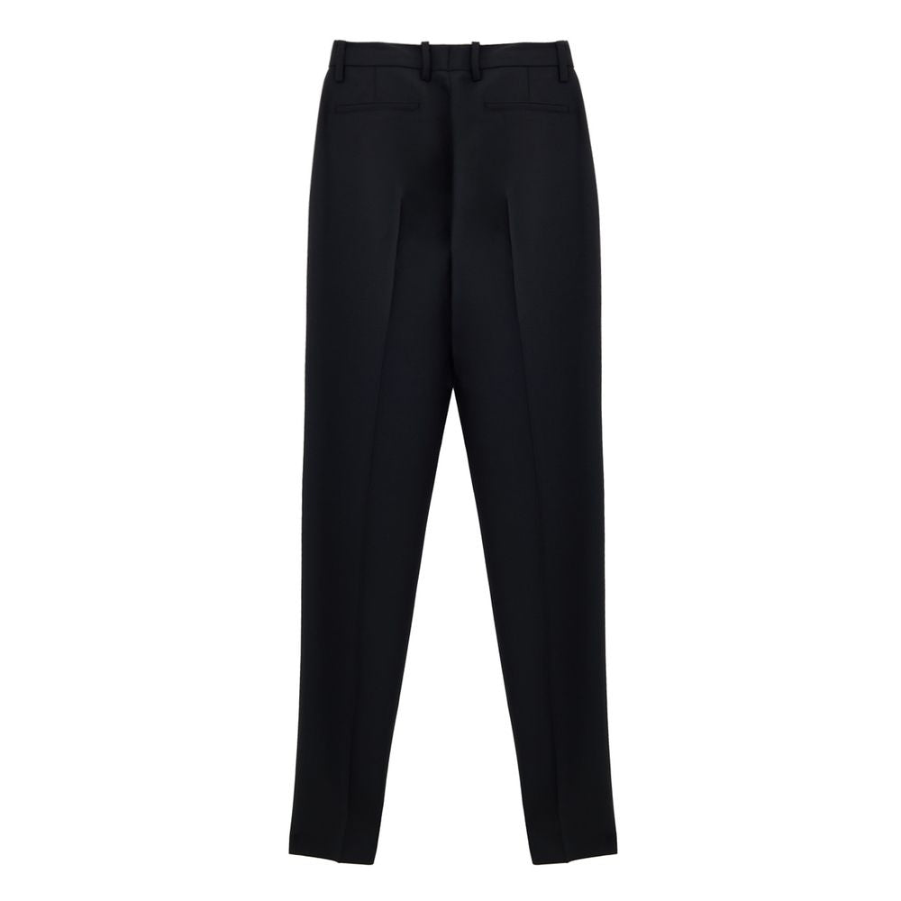 Black Wool Jeans Denim