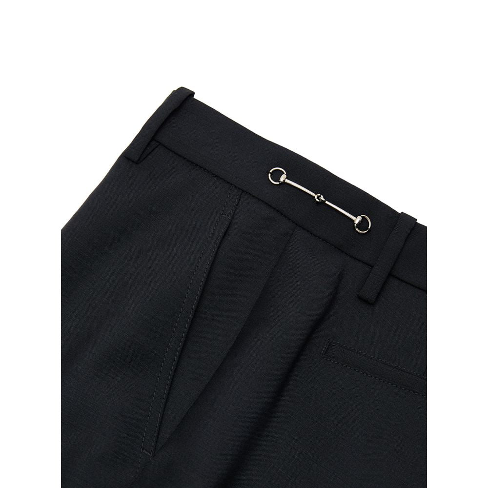 Black Wool Jeans Denim