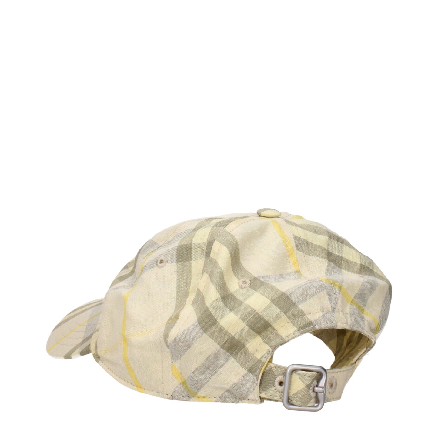 Beige Linen Caps (Baseball Hat)