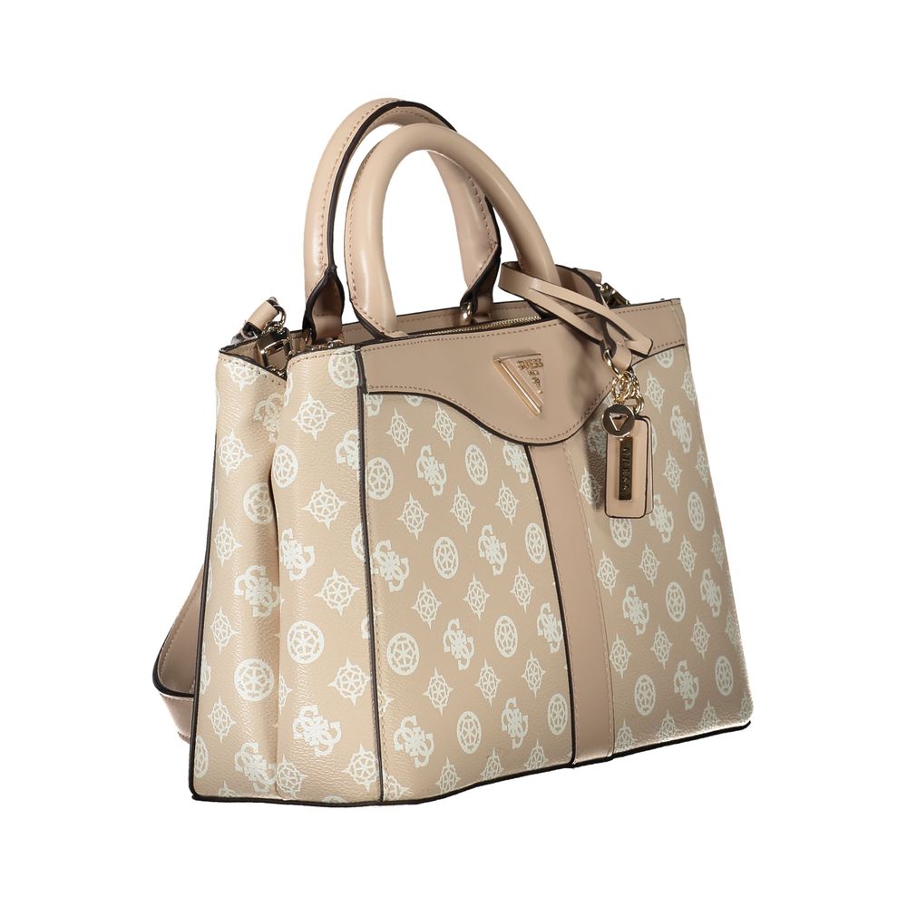 Pink Polyethylene Handbag