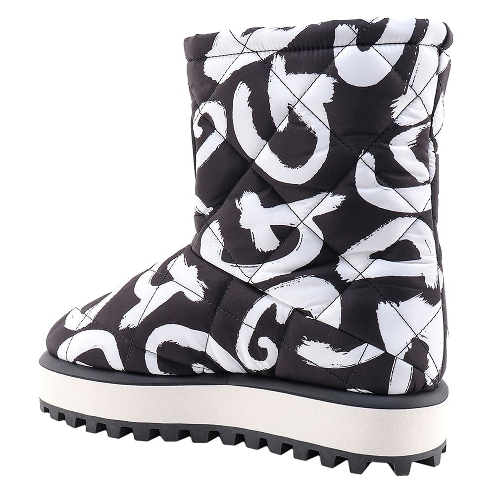 Black Nylon Boot