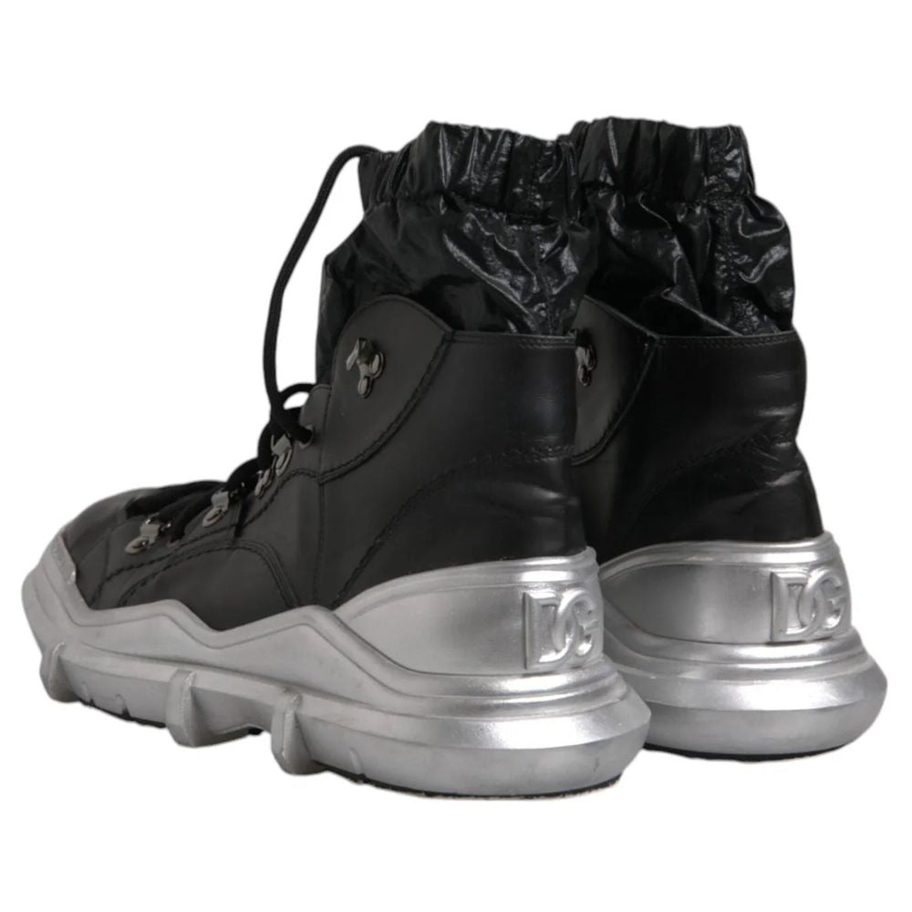 Black Nylon Boot