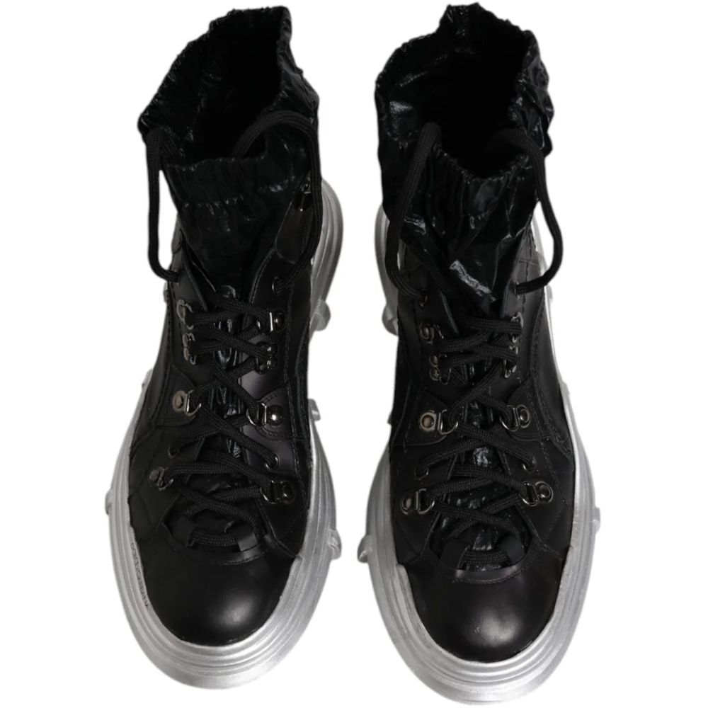 Black Nylon Boot