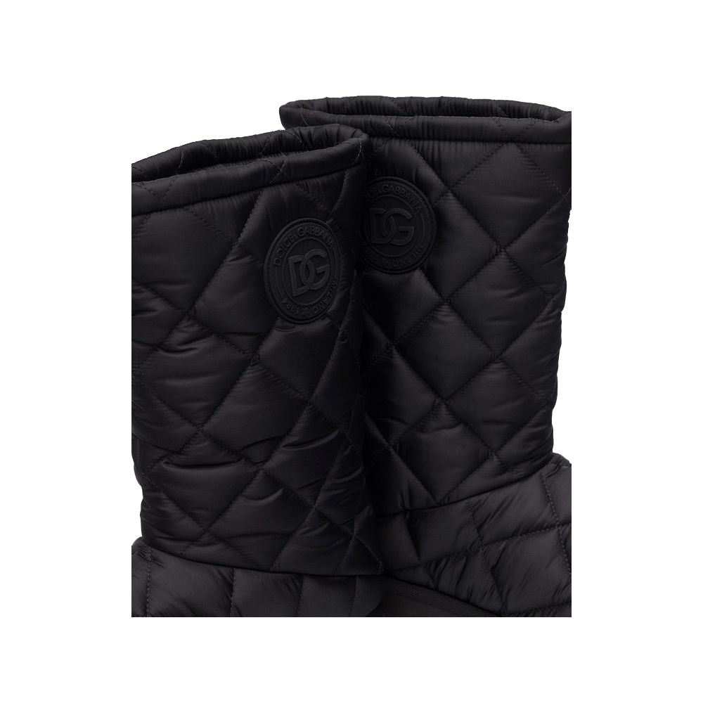 Black Nylon Boot