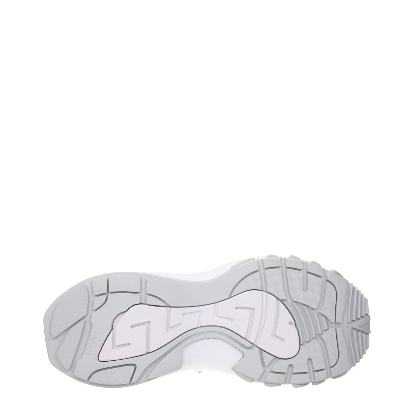 White Fabric Athletic Sneakers