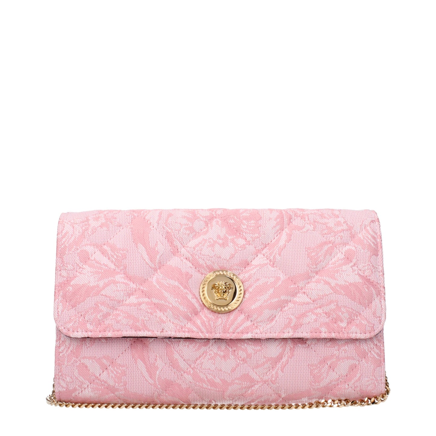 Pink Fabric Clutch Bags