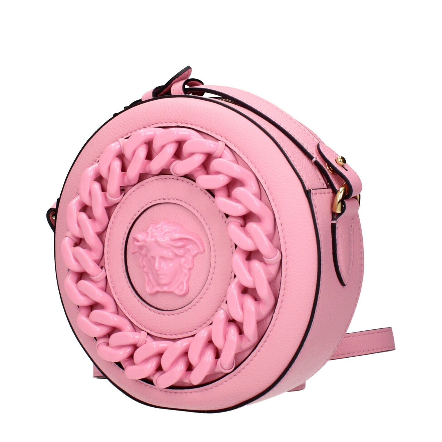 Pink Leather Crossbody Bags