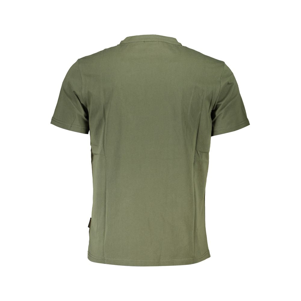 Camiseta verde de algodón