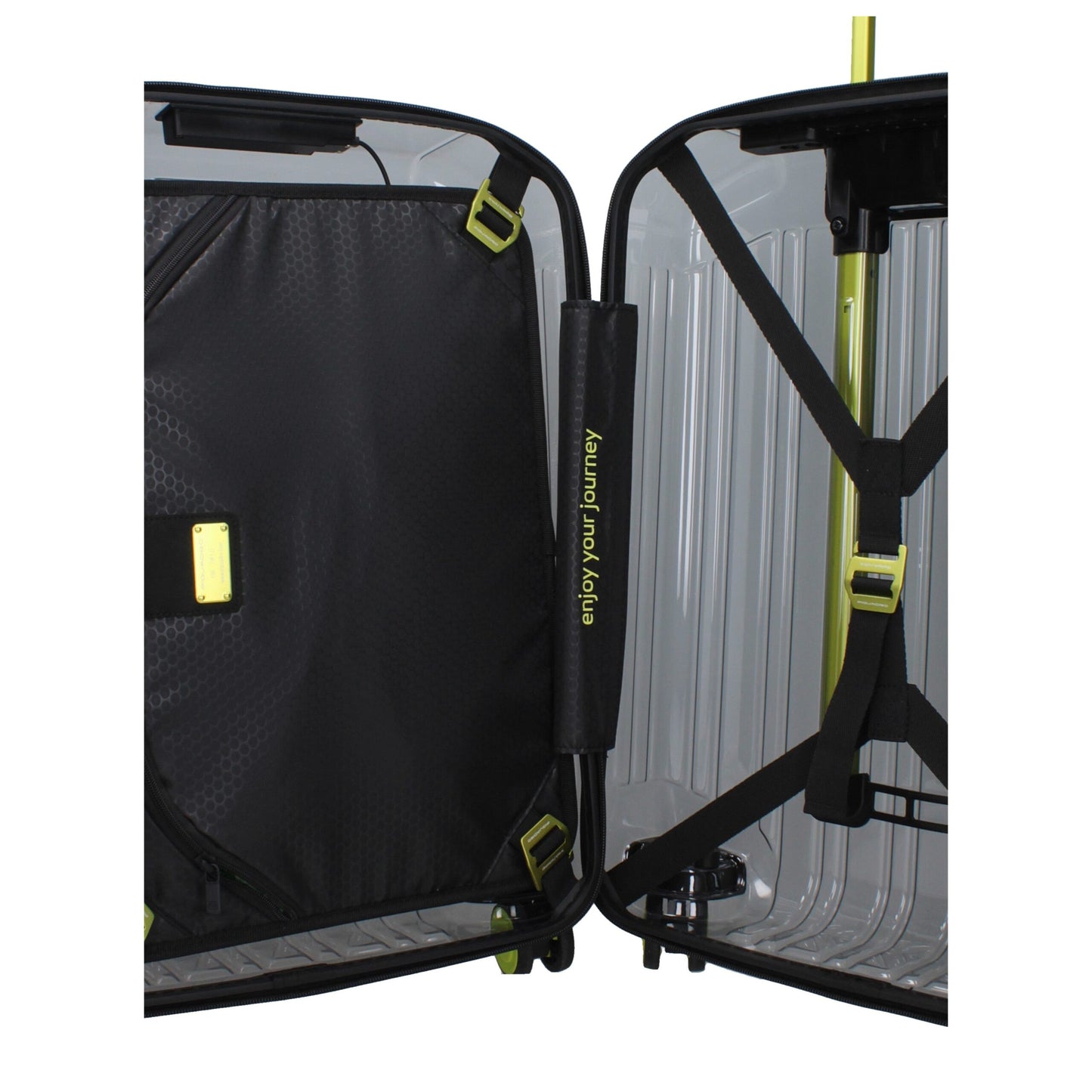 Gray Polycarbonate Luggage And Travel