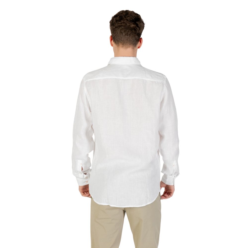 Camisa blanca de lino