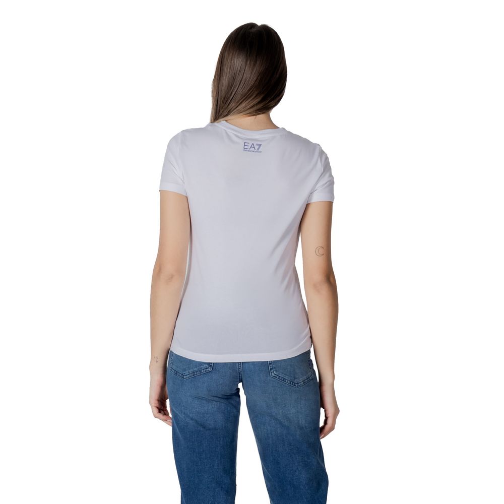 Camiseta blanca de algodón