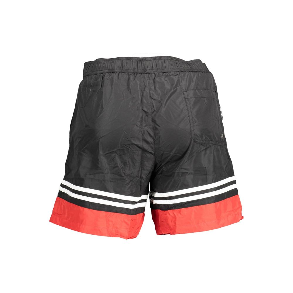 Bañador de poliéster negro