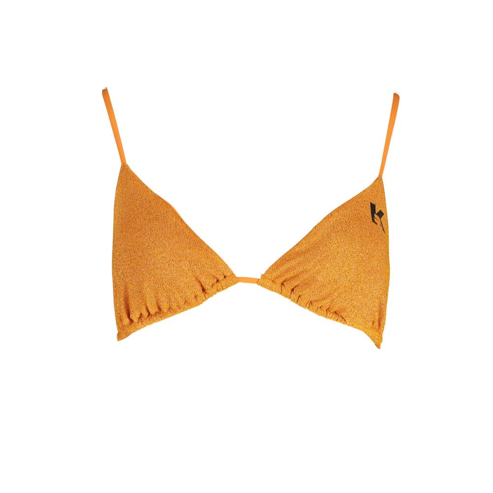 Bañadores de poliéster naranja