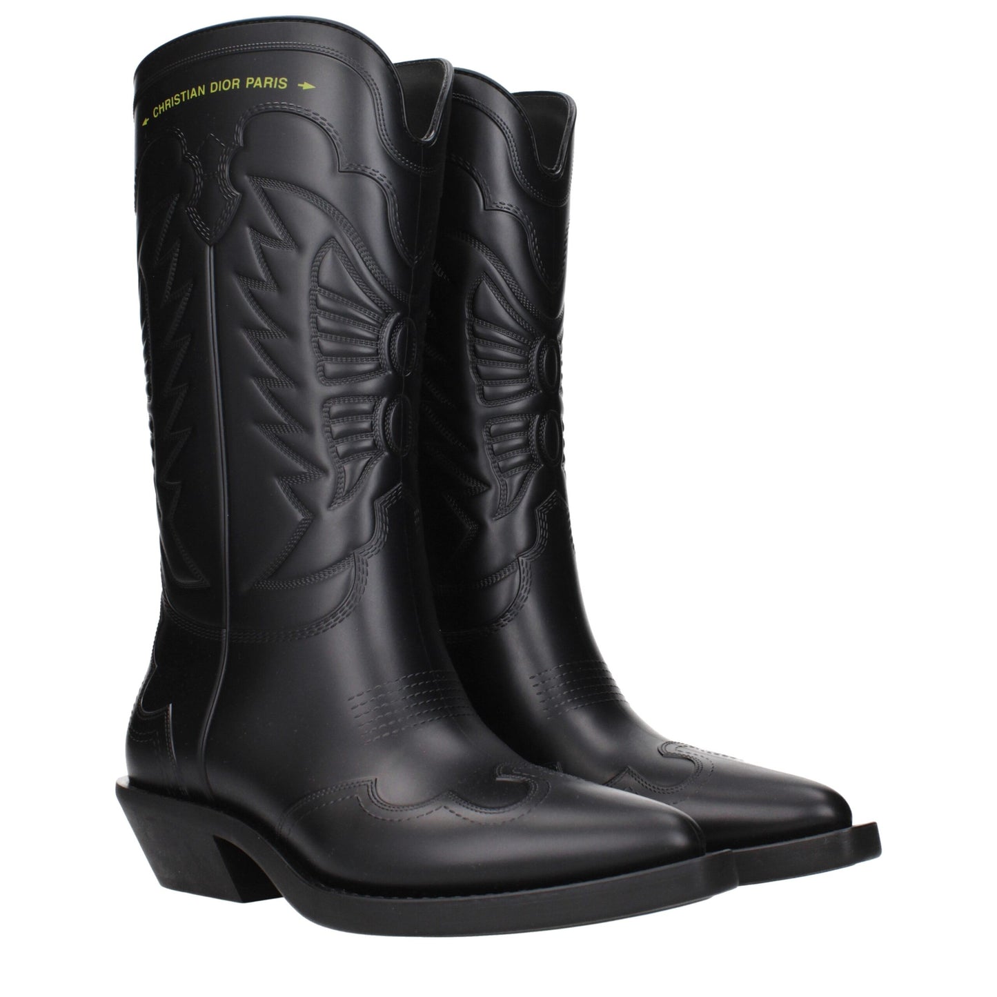 Black Leather Ankle Boots