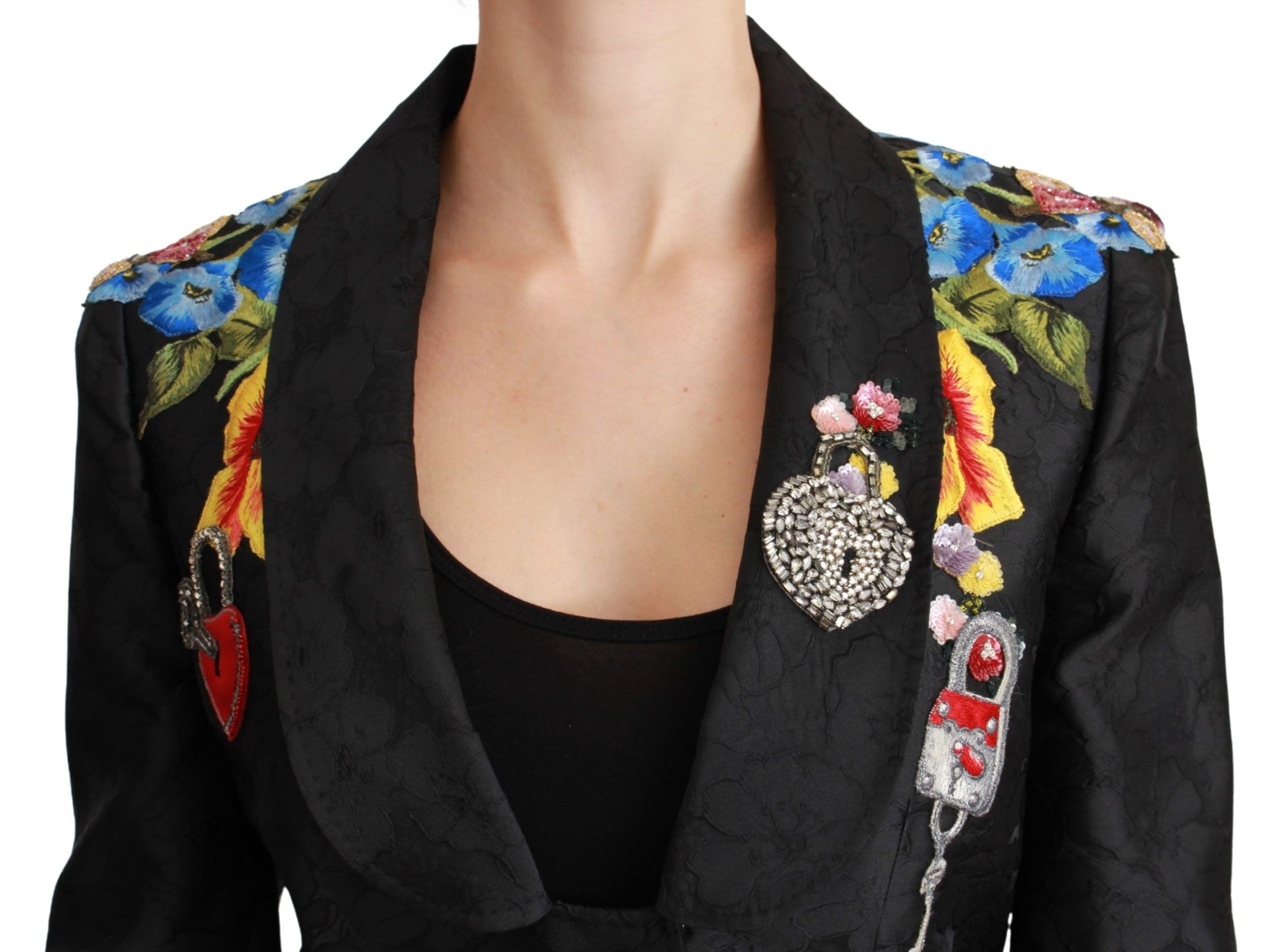 Enchanted Sicilian Brocade Blazer