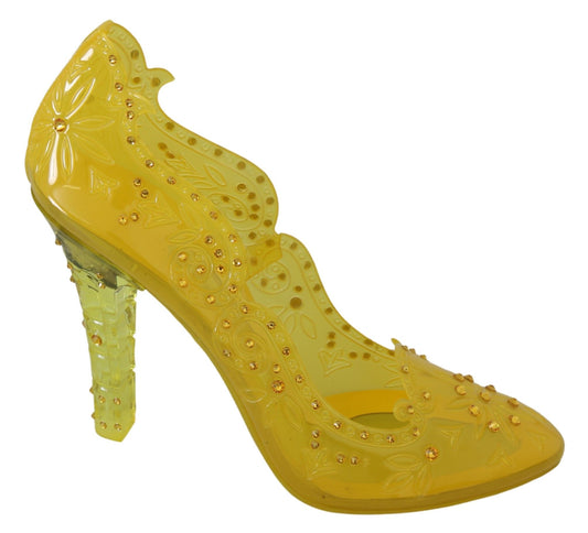 Encantadores tacones de cristal de Cenicienta