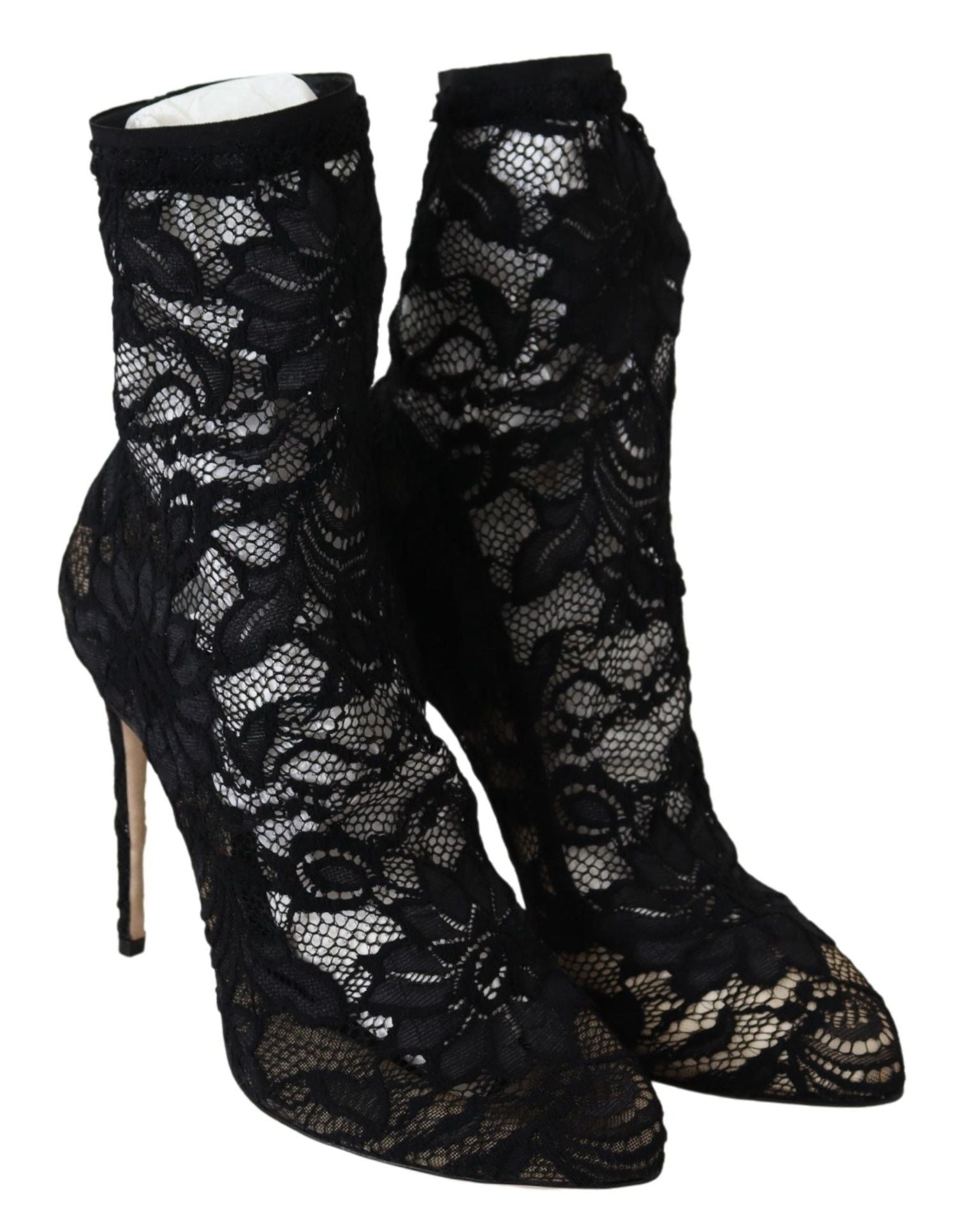 Black Lace Taormina Pumps Elegance Unleashed