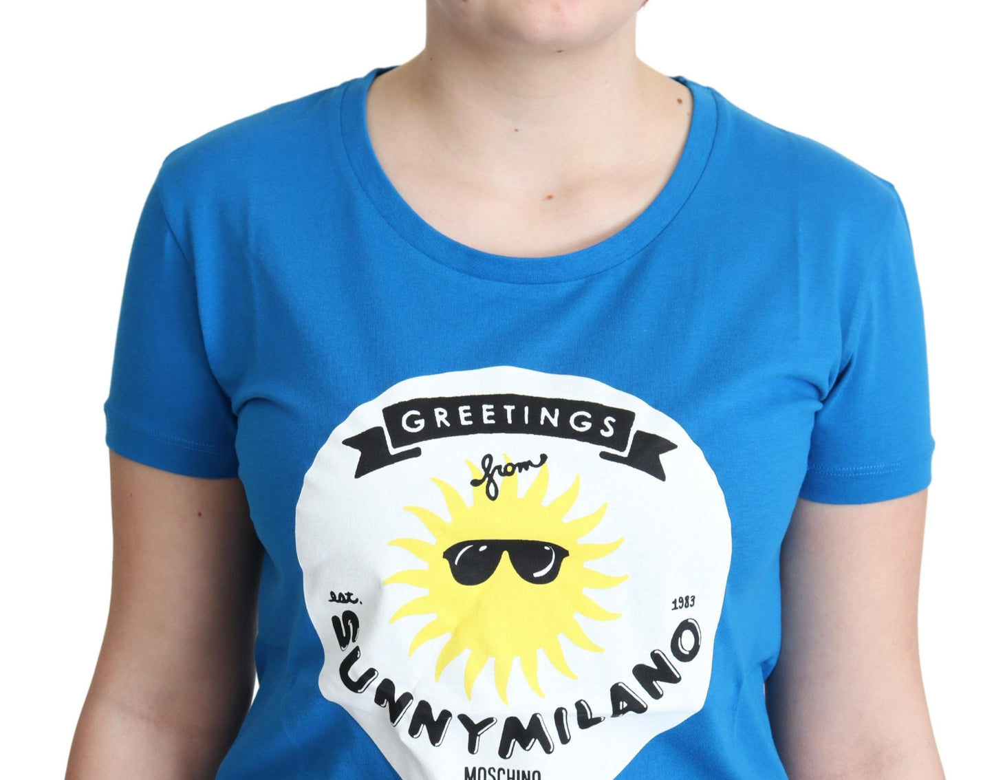 Camiseta elegante de cuello redondo Sunny Milano