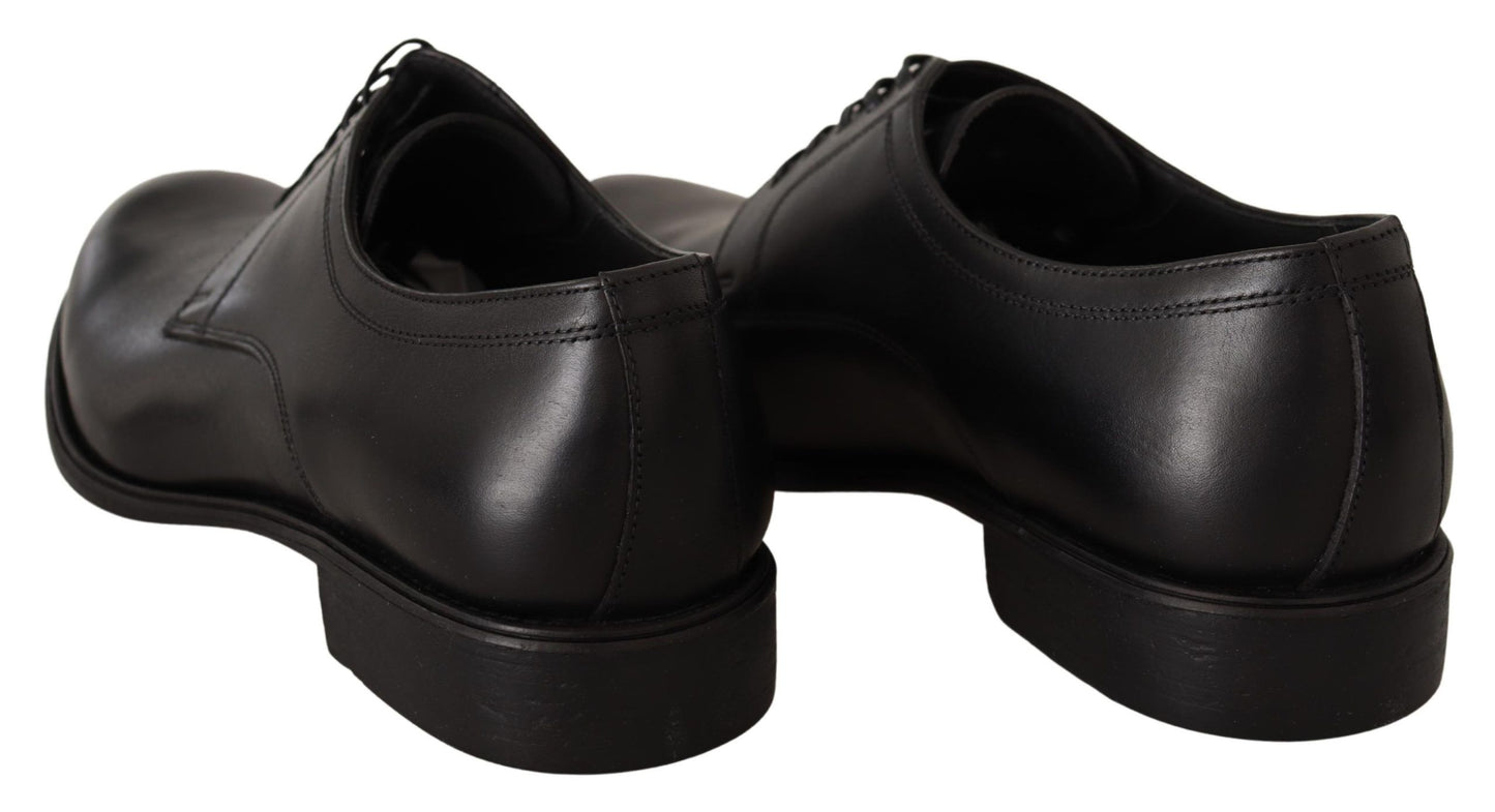 Elegant Black Derby Formal Shoes